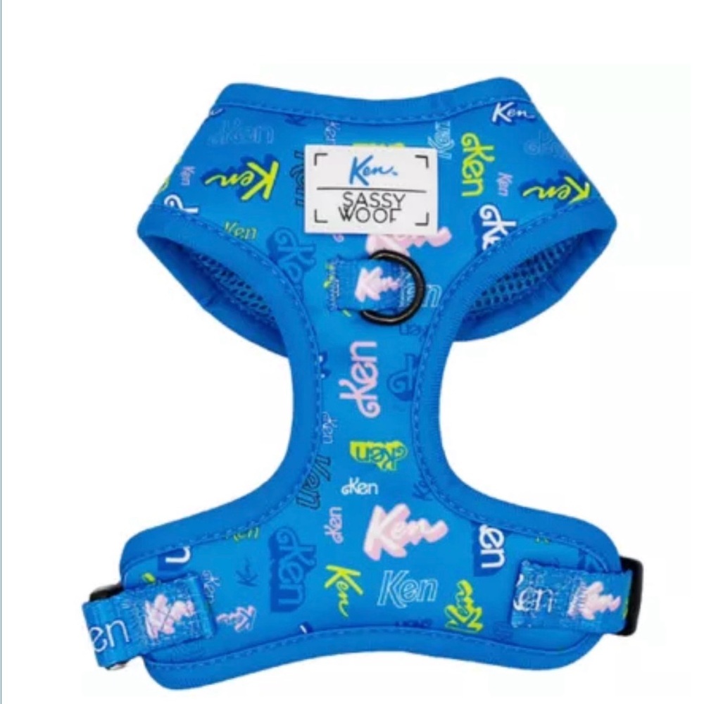 KEN BARBIE BOYFRIEND Sassy Woof Dog Adjustable HARNESS Size LARGE BRAND NEW